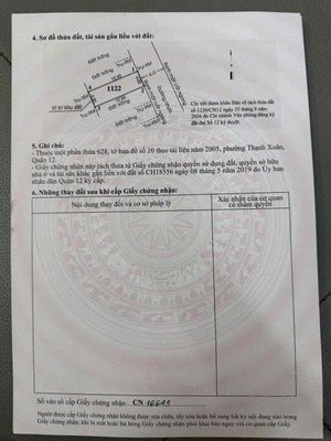 Bán Lô đất Full Thổ, Đường xe hơi 6m Thạnh Xuân 52, Q12- SHR, 2.65Ti — ảnh 1