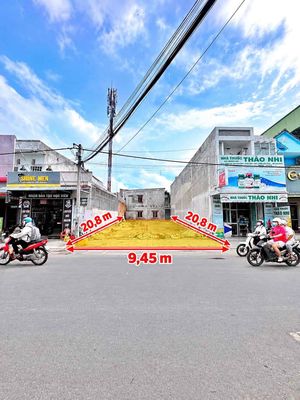 Nền mặt tiền 9,45 x 20,8 đường trần nam phú lộ 15m — ảnh 1