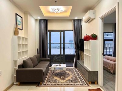 Cho thuê căn hộ 2 phòng ngủ Monarchy, Full nội thất, Trống sẵn — ảnh 1