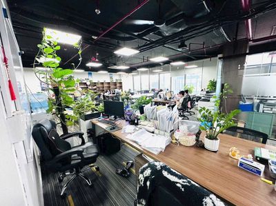 Cho thuê văn phòng Ung Văn Khiêm 200m2, 67tr, Full nội thất — ảnh 1