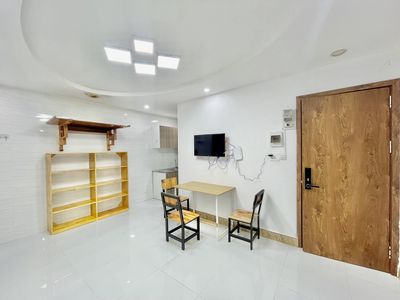 Cho thuê căn hộ 1 phòng ngủ full nội thất đường phường 7 — ảnh 1