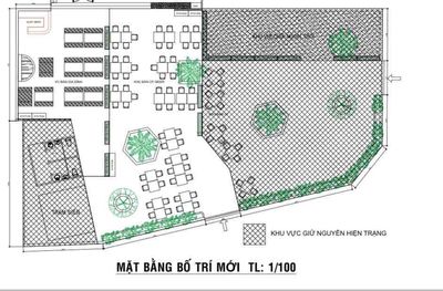 Mặt bằng sẵn quán cà phê sân vườn 580m cho thuê 56tr — ảnh 1