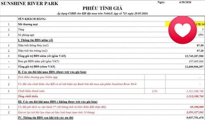 Bán căn hộ 3N Riverpark 9.x tỷ — ảnh 1