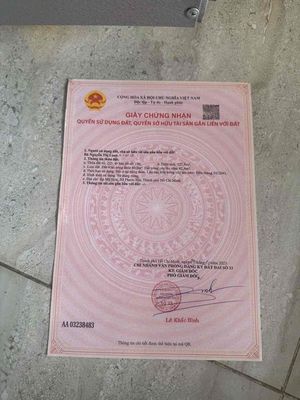 Chủ cần tiền bán gấp lô đất dt 122m2 giá 990tr — ảnh 1