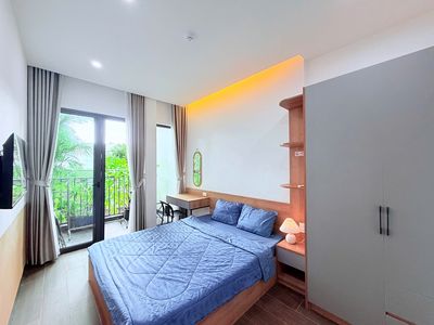 Cho thuê căn hộ 1pn ban công full nội thất - sơn trà — ảnh 1
