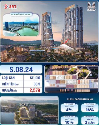 Cần bán căn hộ Studio Aria Bay Hạ Long - trực diện biển vịnh — ảnh 1