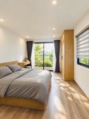 Cho Thuê nhà khu Hồng Hà - Phúc Xá, DT36mx3PN, nhà mới đủ nội thất — ảnh 1