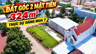 Lô góc 2 MT giá rẻ đầu tư chỉ 10tr/m2 rẻ hơn giá hẻm — ảnh 1