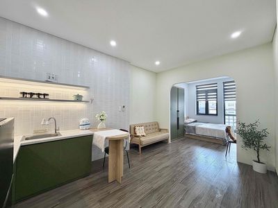 Cho thuê căn hộ full nội thất xịn xò gần ngã tư bốn xã-nhà mới 100% — ảnh 1