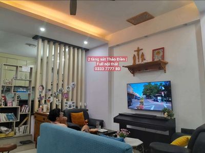 Nhà 3 tầng Nguyễn Thị Định gần Thảo Điền, full nội thất - sân thượng — ảnh 1