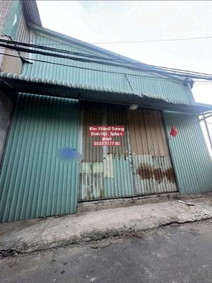 (10tr) Kho Xưởng 154m2 gần Dương Đình Hội | có phòng ngủ + wc, 3 pha — ảnh 1