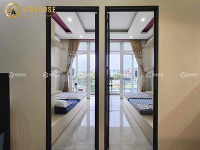 Cho thuê căn hộ dịch vụ - ngay luỹ bán bích - gần đầm sen -đh văn hiến — ảnh 1