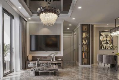 Bán căn hộ đẹp P7-19, 90.3m2, 2PN, 2WC, full nội thất luxury — ảnh 1