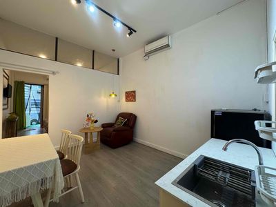 Căn hộ 1pn ban công 40m2 style vintage ngay cầu ông lãnh q1 — ảnh 1