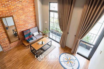 Cho Thuê Căn Hộ duplex Full NT Gần Ngã Tư Hàng Xanh Giá Chỉ 7Tr5/Th — ảnh 1