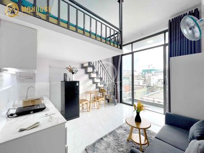 Căn hộ mini - full nội thất - mới xây 100% - ban công - ngay tô ký — ảnh 1