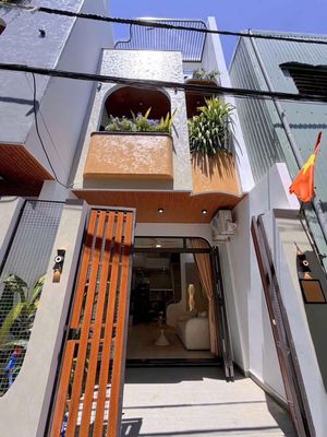 Cho thuê nhà 3 tầng kiệt dũng sỹ thanh khê – full nội thất mới 100% — ảnh 1