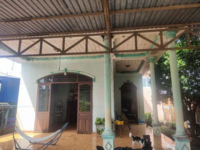 Bán đất kèm nhà cấp 4 cũ, đường nhựa 10m, khu dân cư bàn cờ — ảnh 1