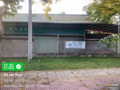 Cho thuê nhà xưởng giá rẻ tại TP Bến Tre — ảnh 1