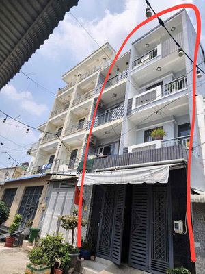 Bán nhà đường nguyễn quý yêm, an lạc, 48m2, 1 trệt 2 lầu 1 sân thượng. — ảnh 1