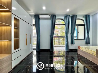 Studio ban công full nội thất có máy giặt riêng nằm ngay gigamall — ảnh 1