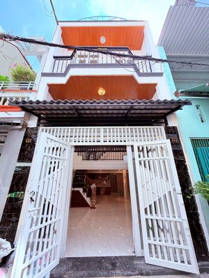 Nhà 4 tầng, hẻm 5m Âu Dương Lân P3. Q8 — ảnh 1