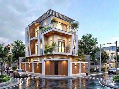Giảm 500tr bán nhà căn góc 1 trệt 2 lầu ngay kdc hiệp thành — ảnh 1