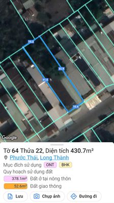 Cần bán nhà đất mặt tiền đường Hiền Hòa cách ql51 khoảng 200m — ảnh 1