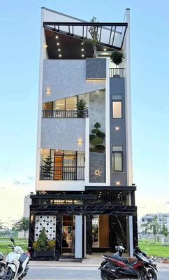 Nhà mới 3 lầu có thang máy kdc Nam Long 2- Central Lake, Cần Thơ - 7,6 — ảnh 1