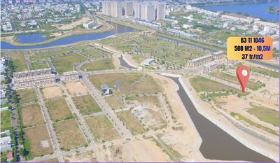 Lô góc diện tích lớn 508m² – 3 mặt tiền dragon city – view công viên — ảnh 1