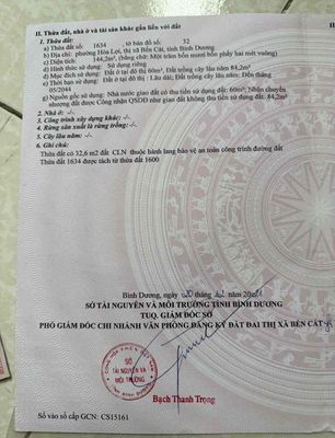 Đất hoà lợi, bến cát , bình dương, tphcm mới — ảnh 1