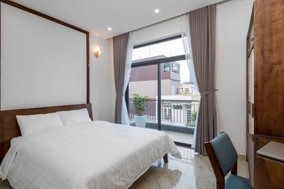 Cho thuê căn hộ 1pn 50m2 đường Cao bá quát, quận sơn trà, ban công lớn — ảnh 1