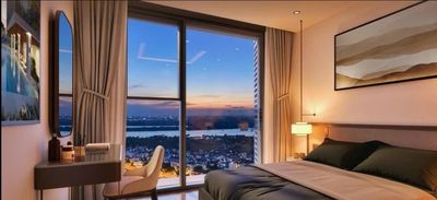 Căn 2N Tây Hồ ban công Đông Nam view Sông Hồng cực hiếm, dễ cho thuê — ảnh 1
