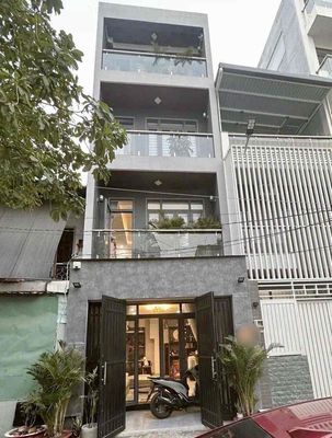 Cho thuê nhà 496// HXT dương quãng hàm p5(4x10) 2 lầu , 3pn , 4wc — ảnh 1