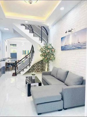 Nhà mới 3 tầng, ô tô tới nhà – cách MT phạm thế hiển 100m thuộc P.5 — ảnh 1