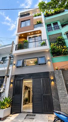 Nhà hẻm 6m – gần aeon tân phú. dt 4x12,5m –5 tầng - giá 7,7 tỷ — ảnh 1