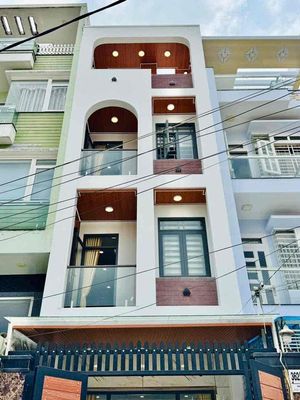 Cho thuê nhà phố full mới xây 4pn hẻm Phan Huy Ích p12 — ảnh 1