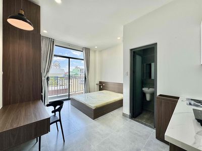 Cho thuê căn hộ chỉ tính điện nước full nội thất đường phan huy ích — ảnh 1