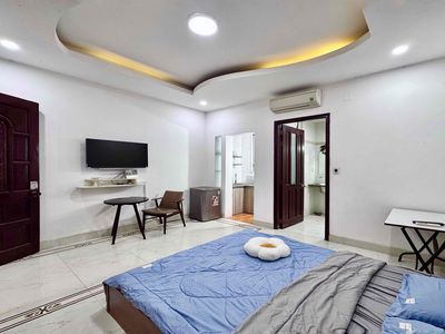 Căn hộ full nội thất khu Ngã 4 Phú Nhuận, CV Hoàng Văn Thụ - HV Hàng K — ảnh 1