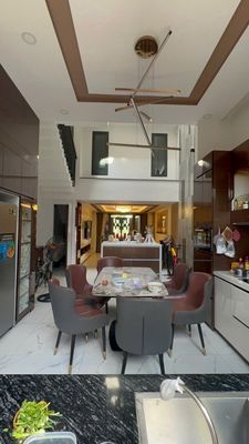 Bán nhà 4 tầng đường Hồ Trung Lượng, Hòa Xuân full nội thất cao cấp — ảnh 1