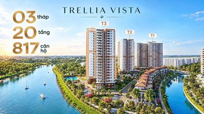 Mở bán căn hộ cao cấp trellia vista hai mặt view sông kđt mizuki park — ảnh 1
