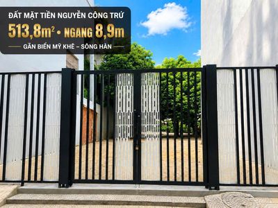 Bán đất mặt tiền nguyễn công trứ, đà nẵng - dt 514m2 ngang 9m nở hậu — ảnh 1