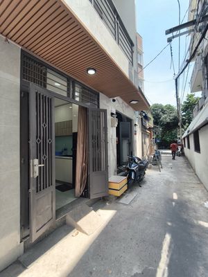 Shr hẻm 4m phạm văn chiêu 17m2 1 trệt 1 lầu full nội thất — ảnh 1