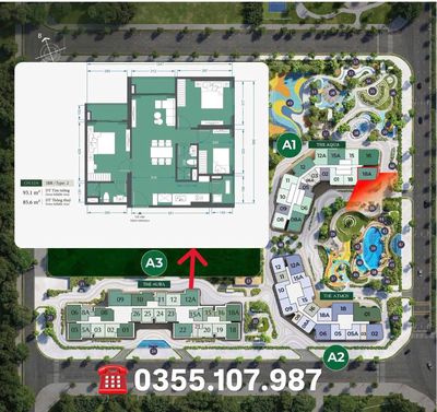 Bán căn hộ 3PN Lumiere Evergreen Smart City — ảnh 1
