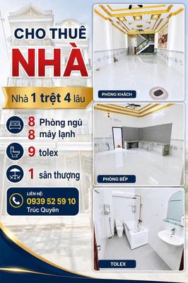 Cho thuê nhà nguyên căn KDC Phú An, 8PN, 15tr/tháng — ảnh 1