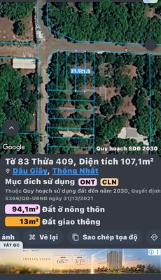 Đất mặt tiền đường nhựa 10m dầu giây – giá chỉ 850 triệu! — ảnh 1