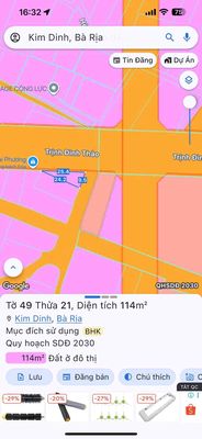 Cần bán lô đất mặt tiền trịnh đình thảo kim dinh cũ — ảnh 1