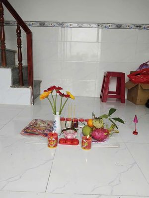 Nhà 1 Trệt 1 Lầu, Mặt Tiền Hẻm, Đường vô Cổng Ấp 5 xã Đức Hoà Đông — ảnh 1