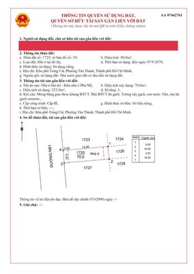 Nhà 3 lầu ngay chợ trảng cát 224m2 trung tâm hắc dịch phú mỹ — ảnh 1