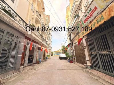 Đường xe hơi tránh Hiệp Thành City 60m2 4 tầng Tân Thới Hiệp Q12 — ảnh 1